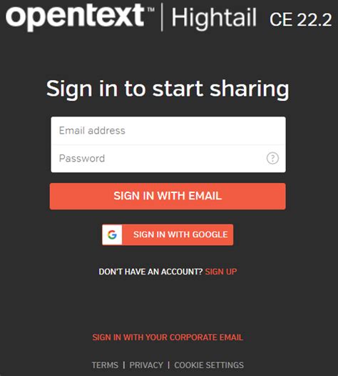 hightail sign in.